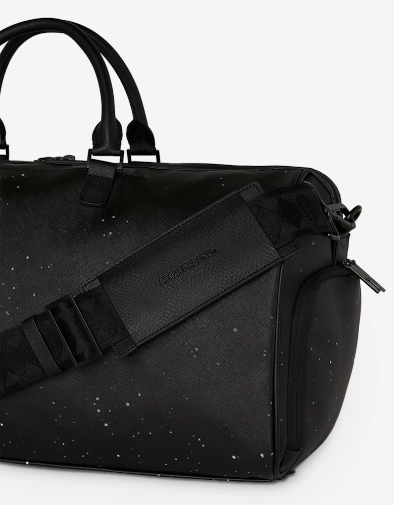 Kids Deep Space Drip Duffle Bag in Black (50cm)