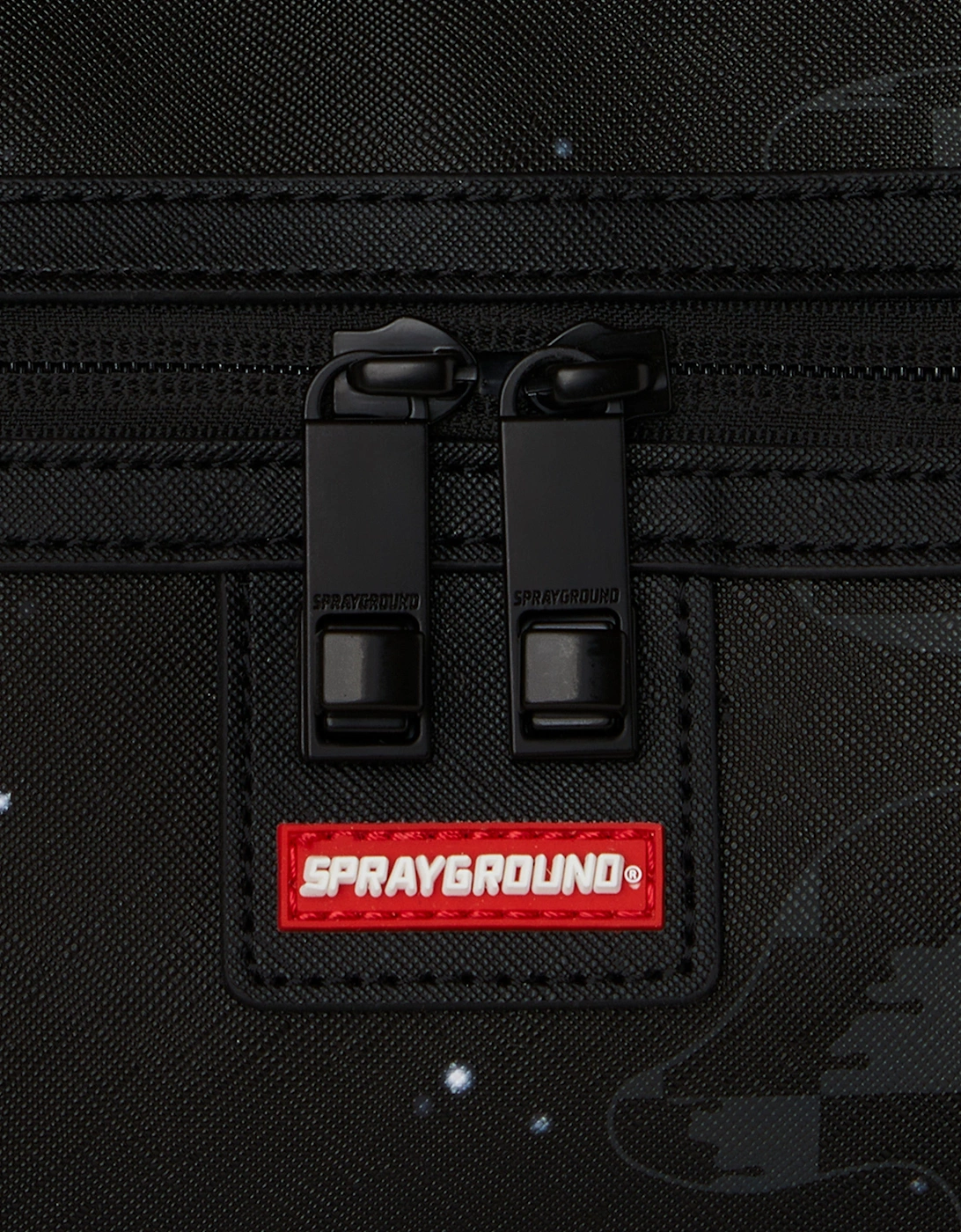 Kids Deep Space Drip Duffle Bag in Black (50cm)