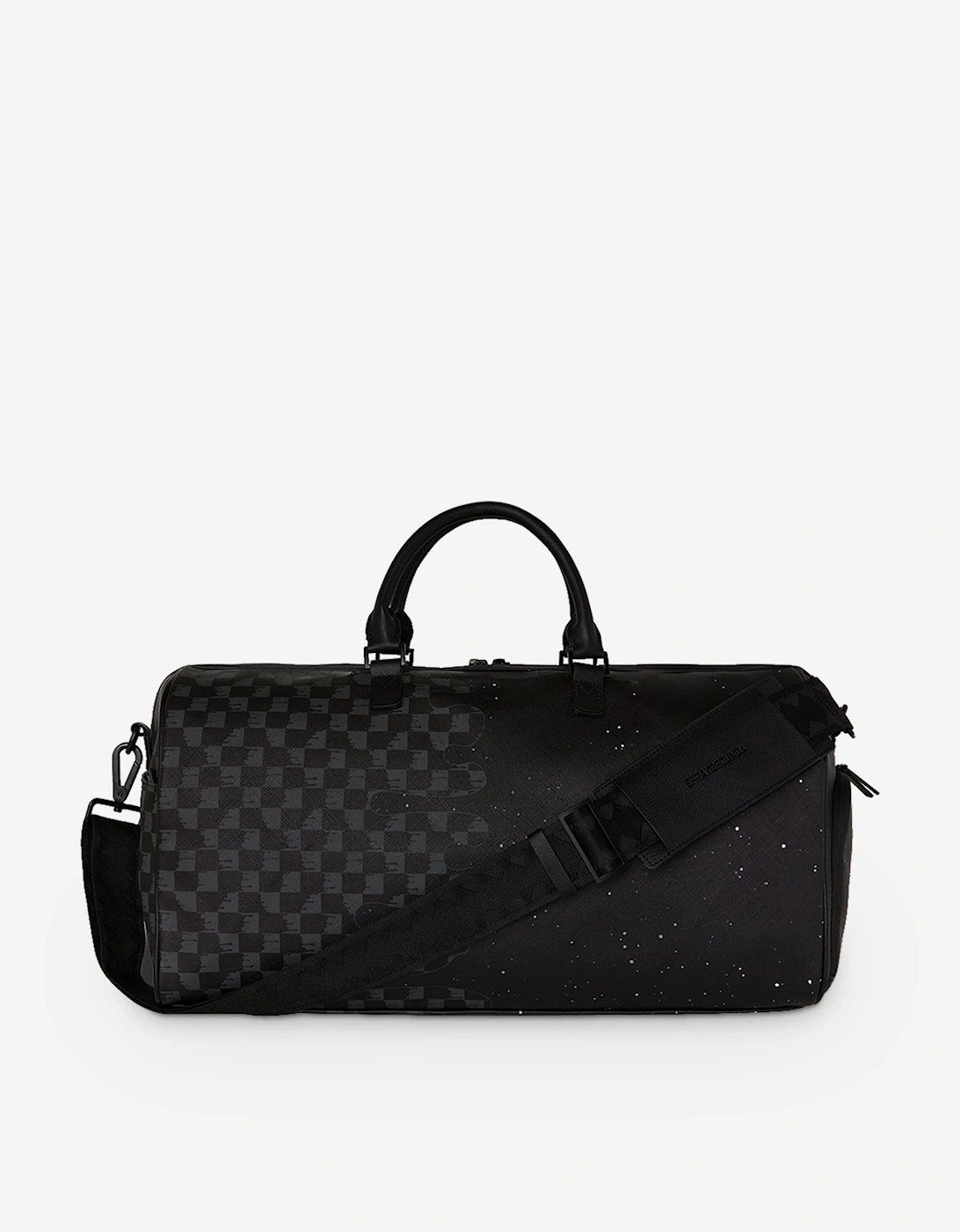 Kids Deep Space Drip Duffle Bag in Black (50cm)