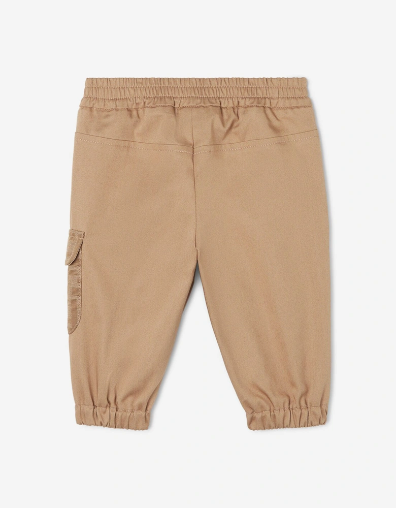 Baby Boys FF Pocket Trousers in Beige