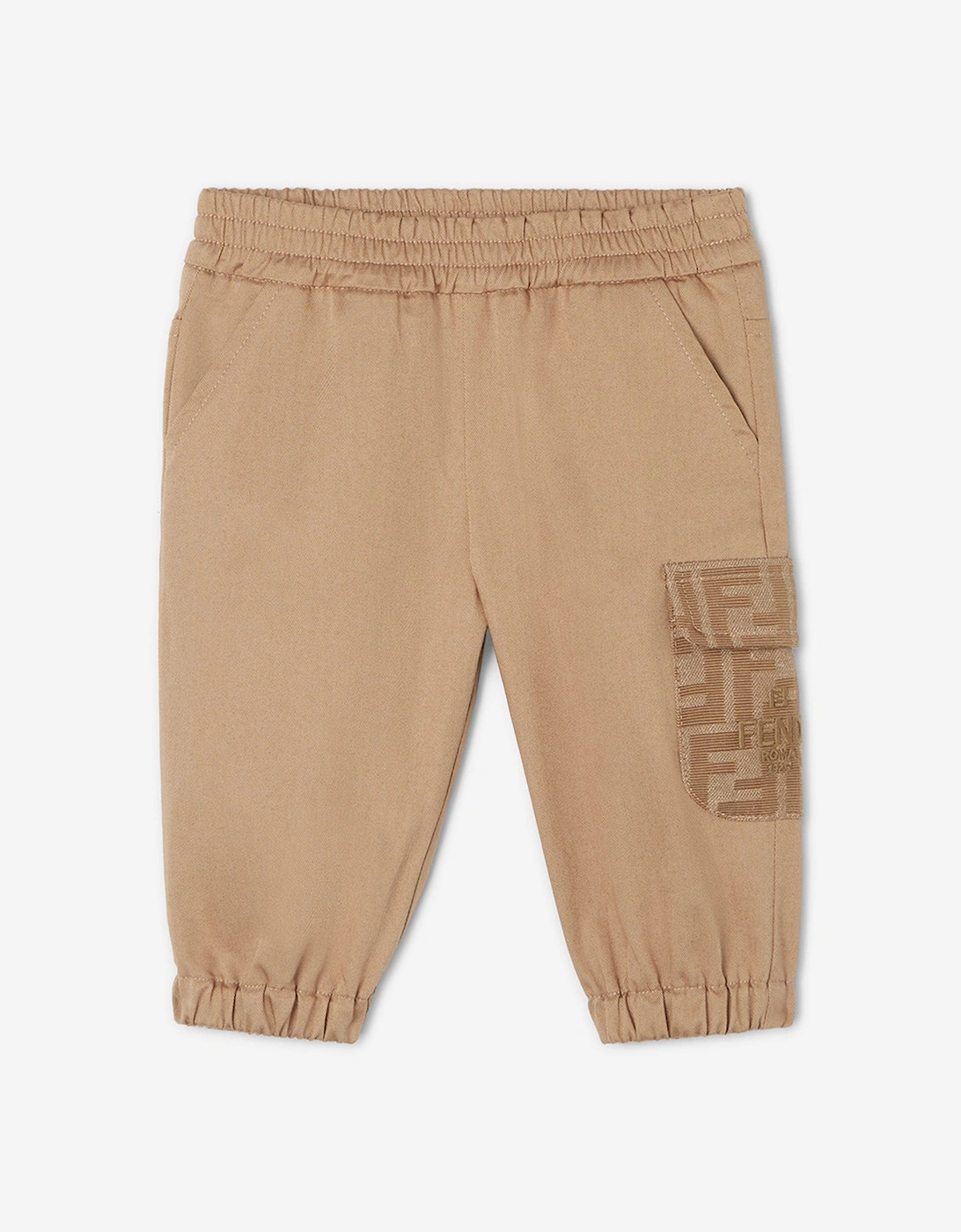 Baby Boys FF Pocket Trousers in Beige, 5 of 4