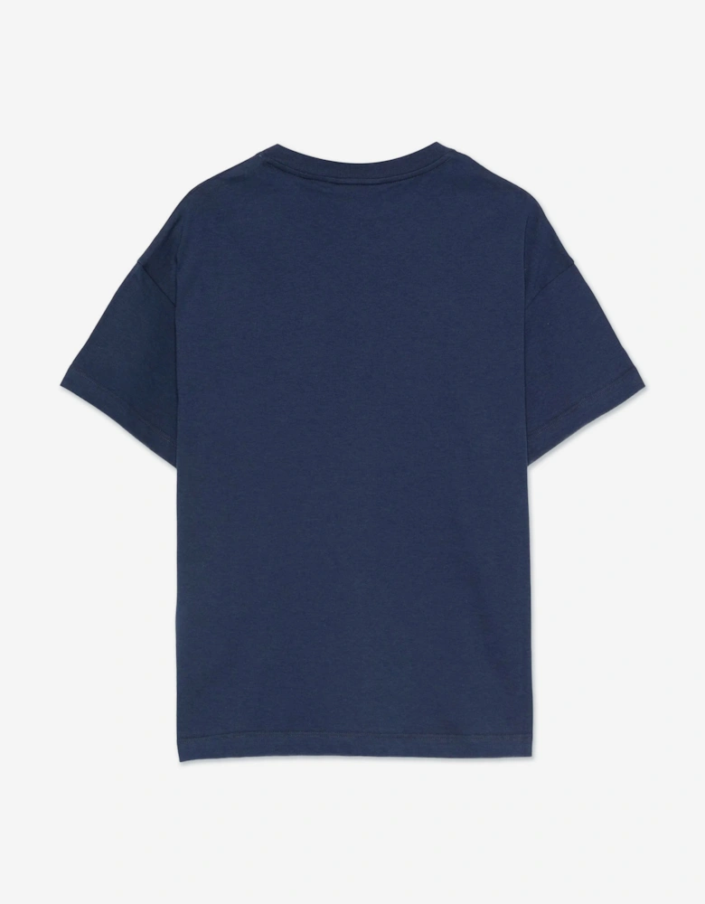 Boys Logo T-Shirt in Blue