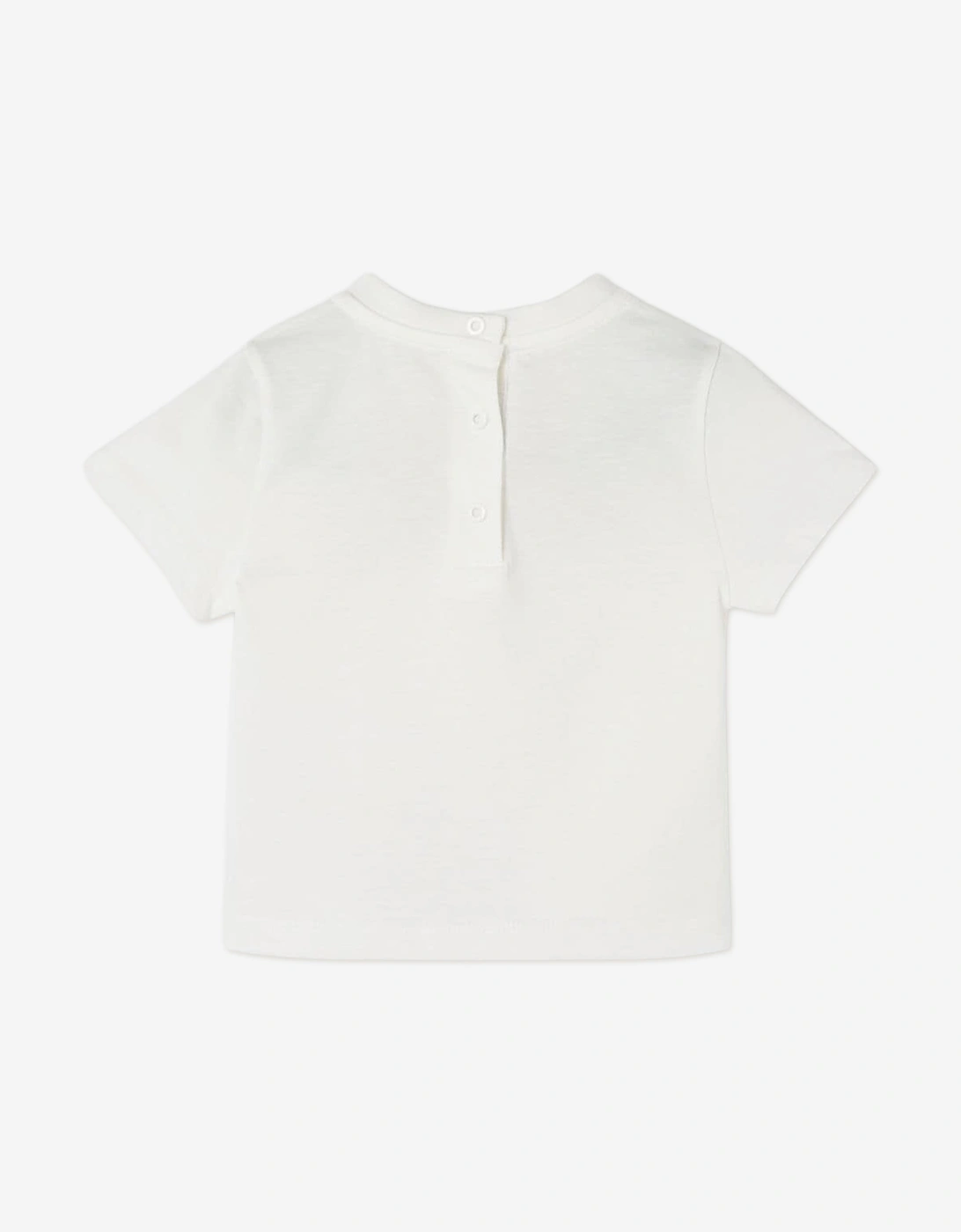 Baby Squirrel Logo T-Shirt in White