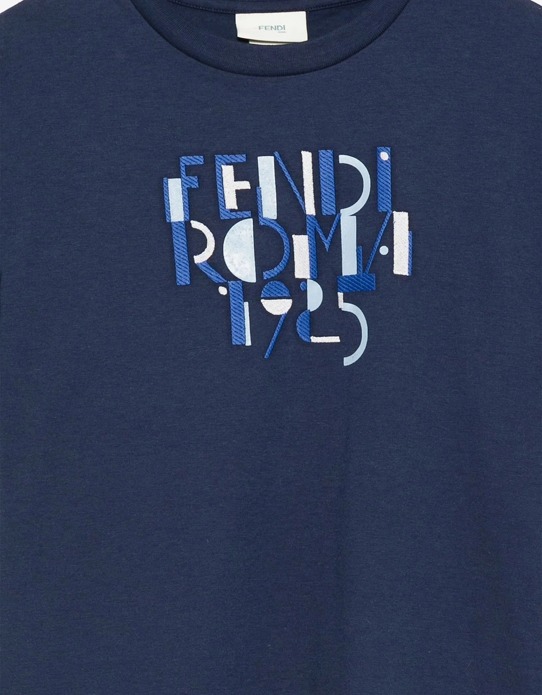 Boys Logo T-Shirt in Blue