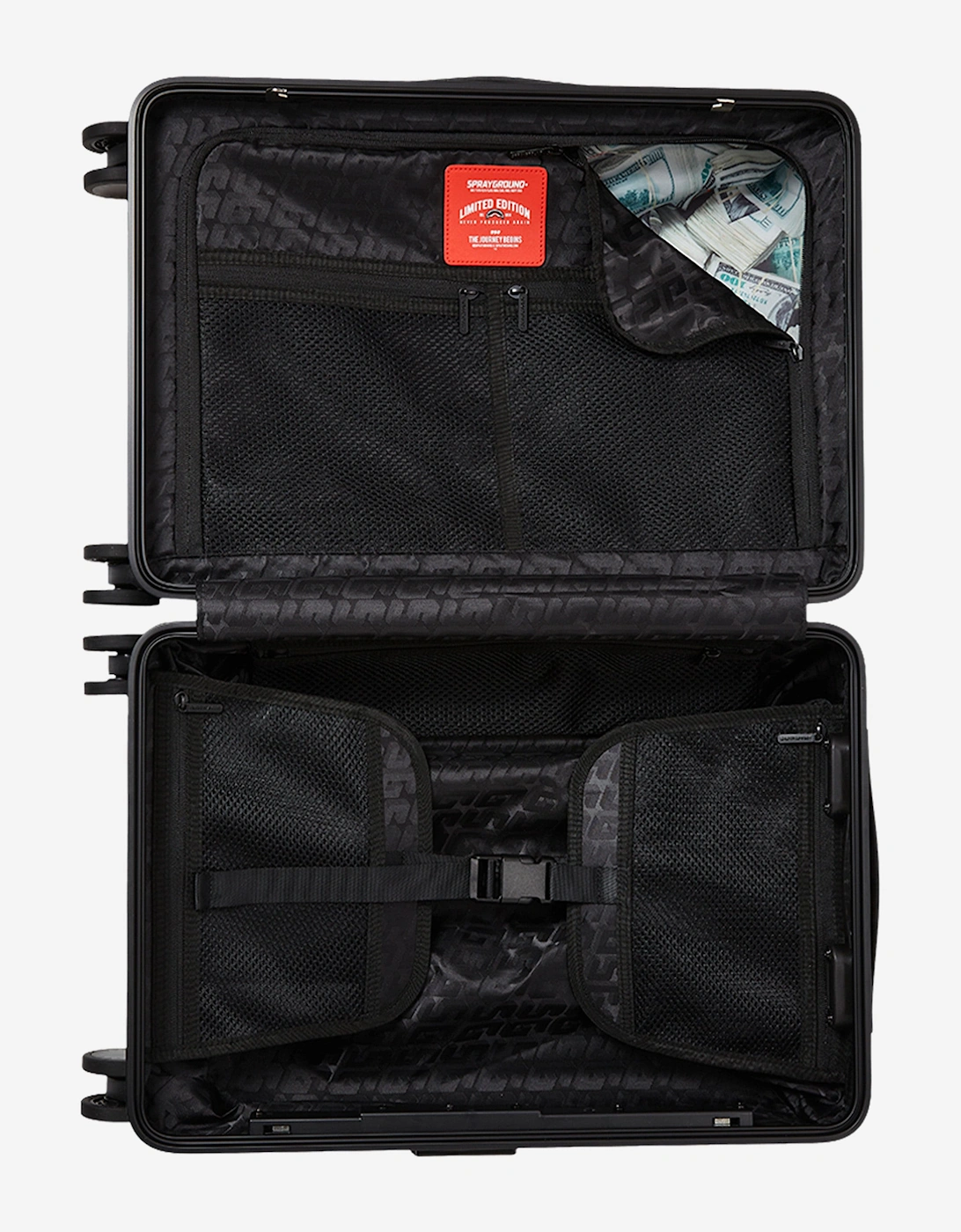 Kids Spritz Carry-On Luggage in Black (45.72cm)