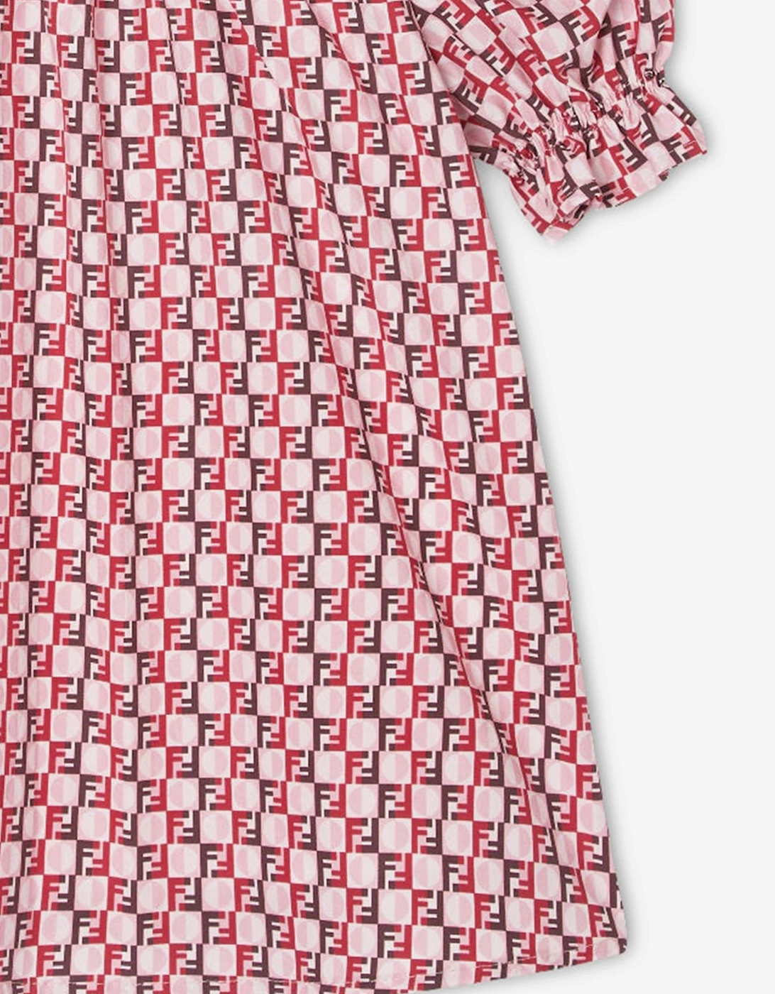 Baby Girls FF Logo Dress in Pink