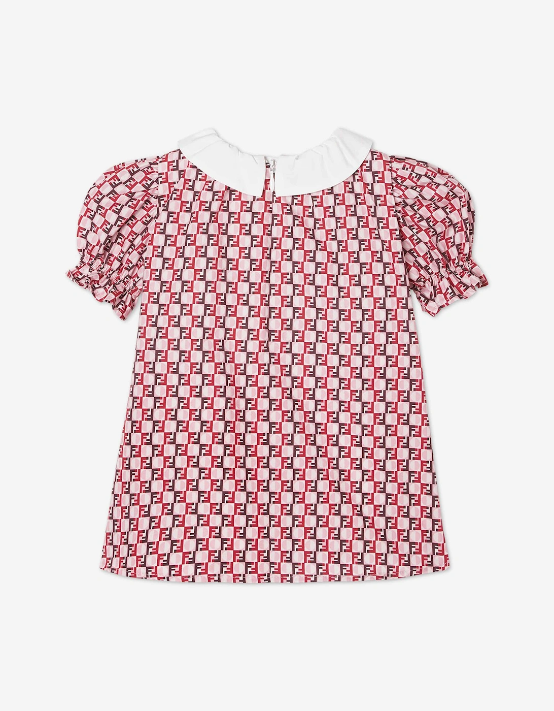 Baby Girls FF Logo Dress in Pink