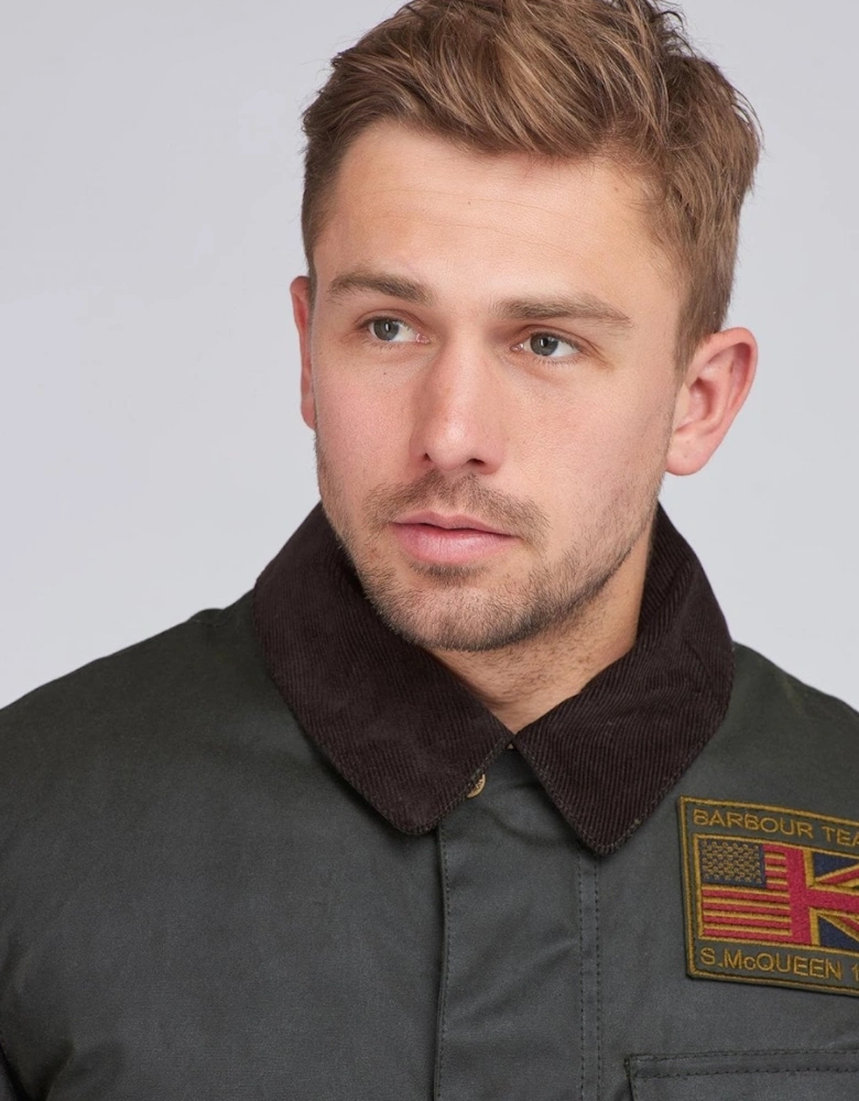 Workers Wax Mens Jacket - Sage
