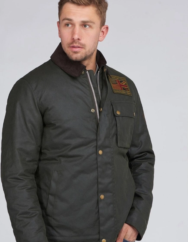 Workers Wax Mens Jacket - Sage