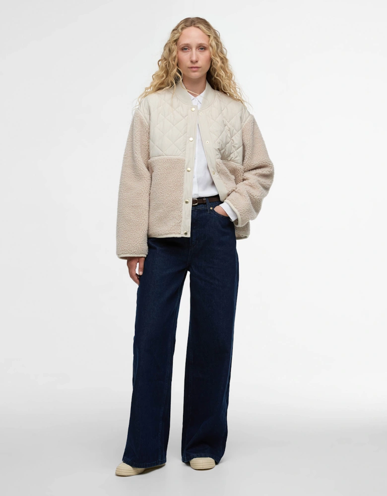 Wetherby Womens Fleece - Oatmeal/Silver Cloud