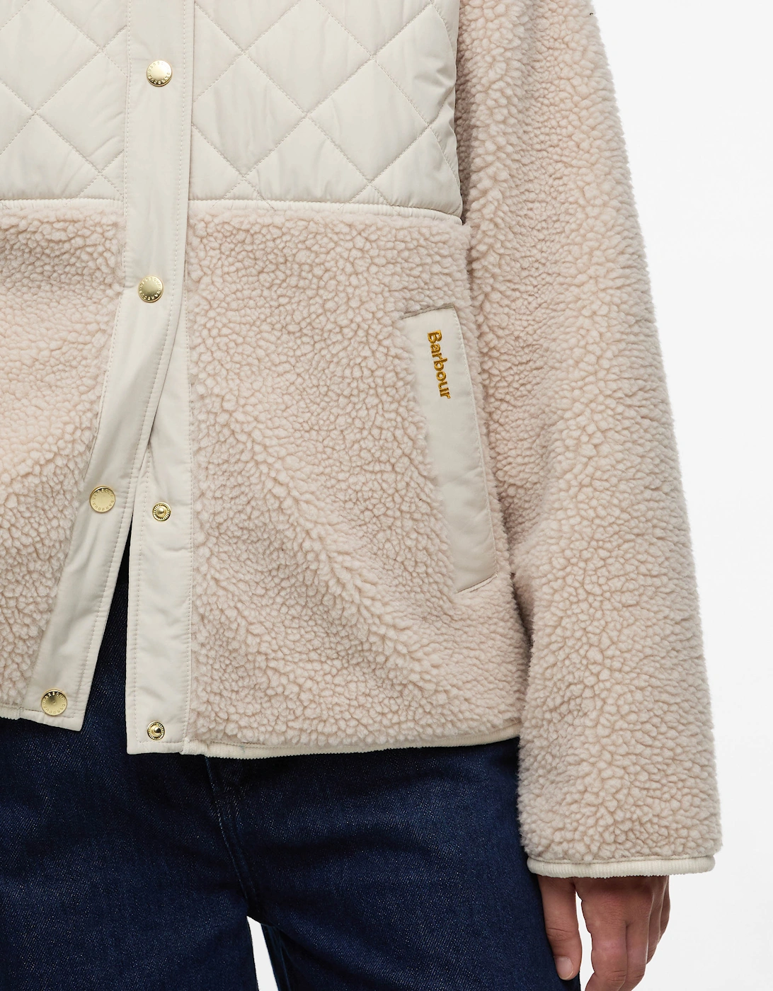 Wetherby Womens Fleece - Oatmeal/Silver Cloud