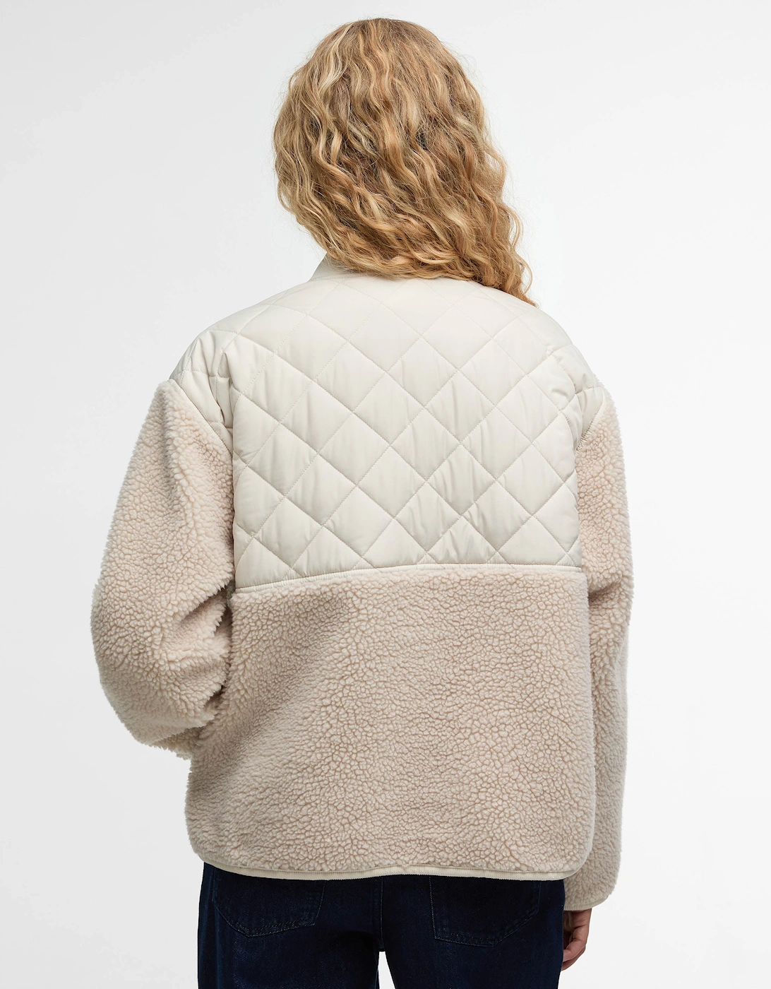 Wetherby Womens Fleece - Oatmeal/Silver Cloud