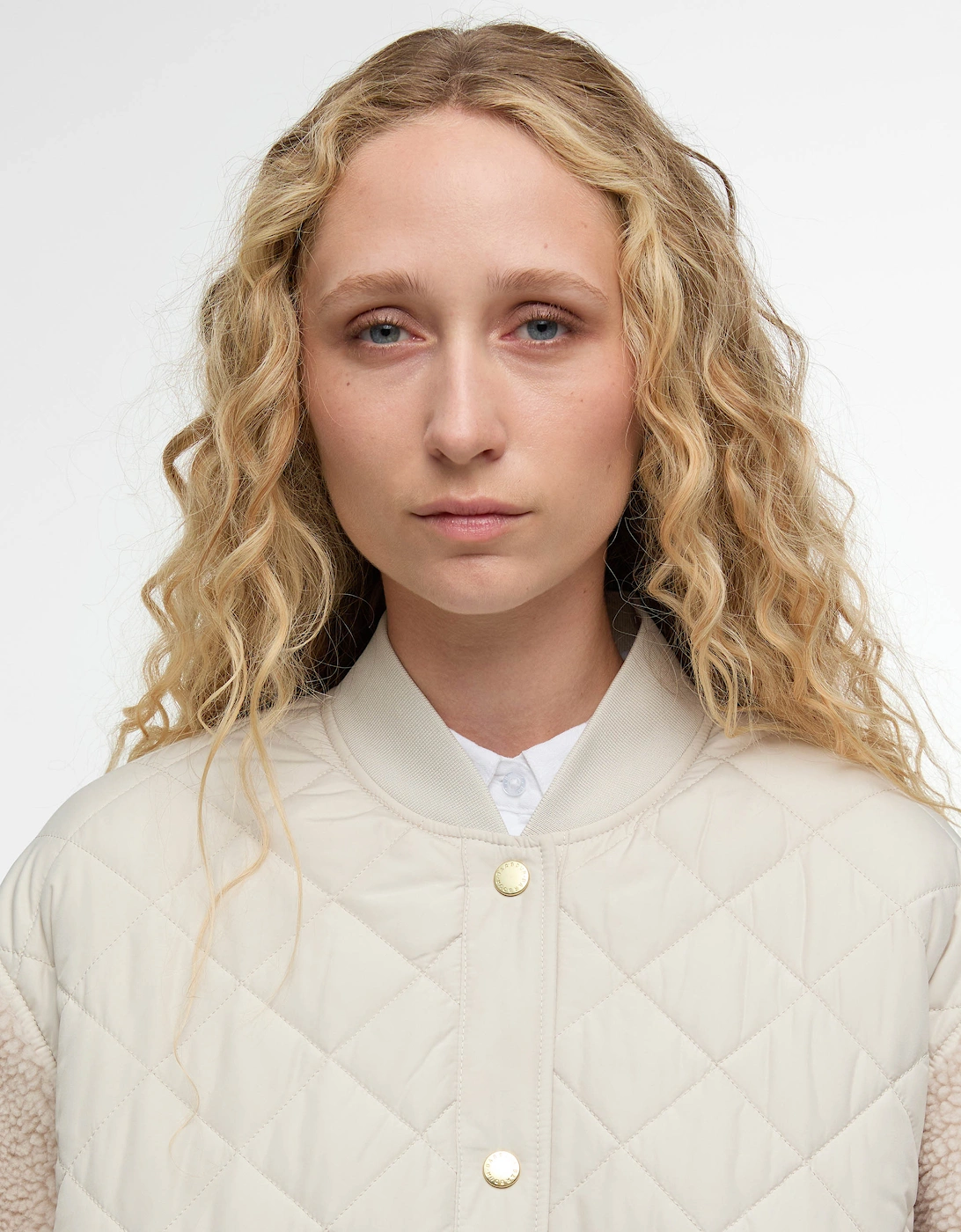 Wetherby Womens Fleece - Oatmeal/Silver Cloud