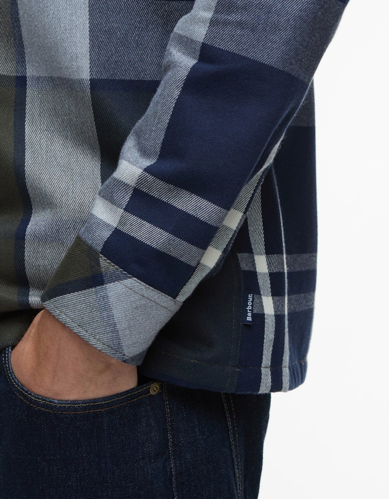 Lannich Mens Tartan Overshirt - Fernwood Tartan