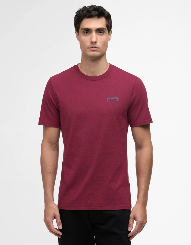 Small Logo Mens T-Shirt - Antique Red