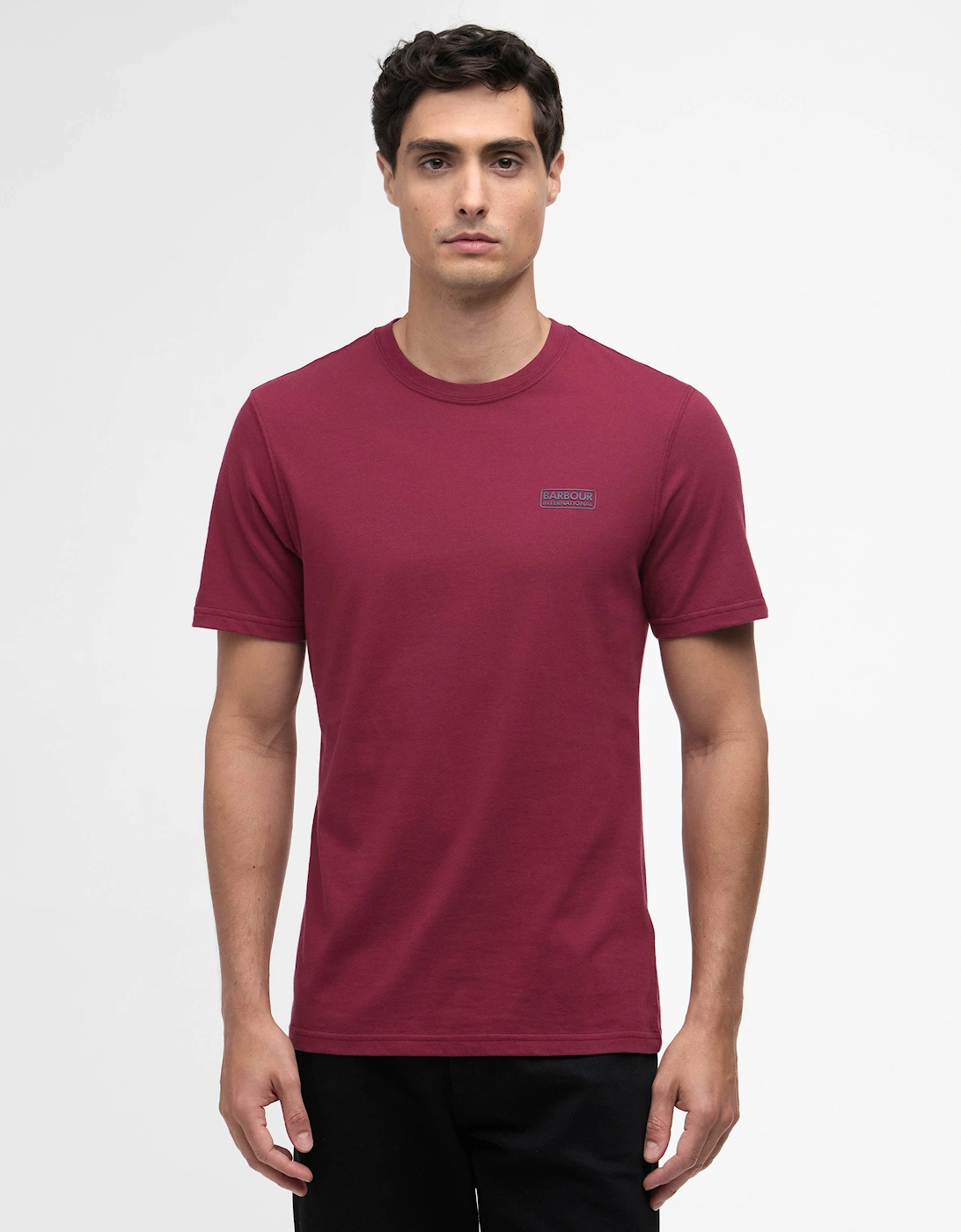 Small Logo Mens T-Shirt - Antique Red, 6 of 5