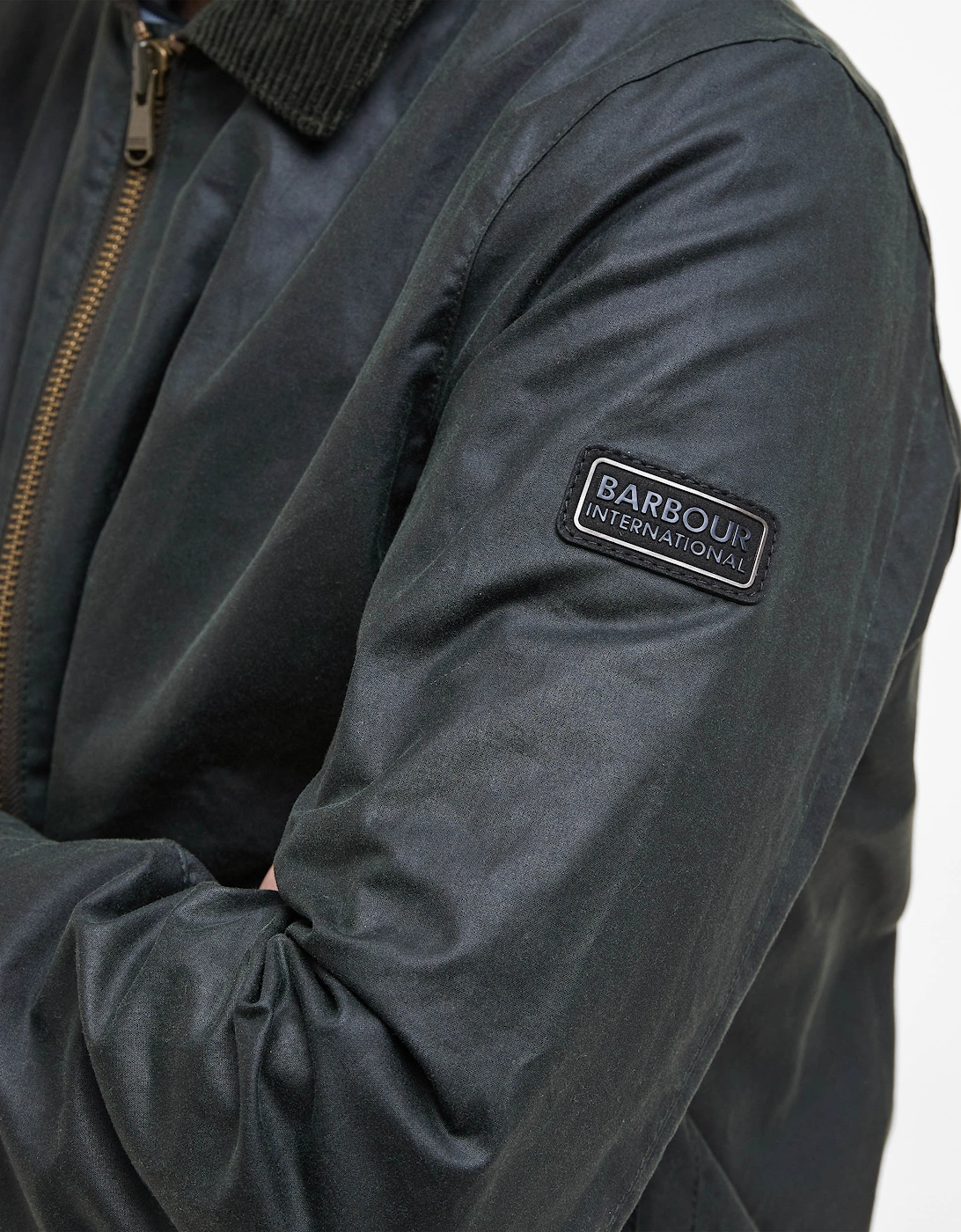 Marker Mens Wax Jacket - Sage