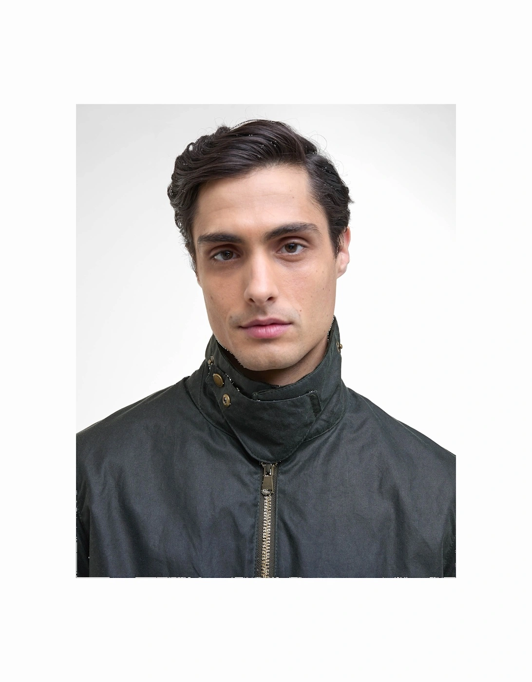 Marker Mens Wax Jacket - Sage