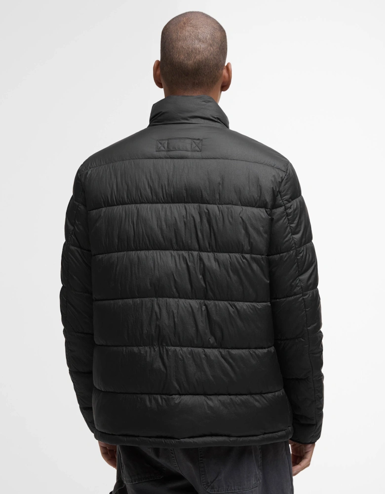 Offshore Mens Quilted Jacket - Black