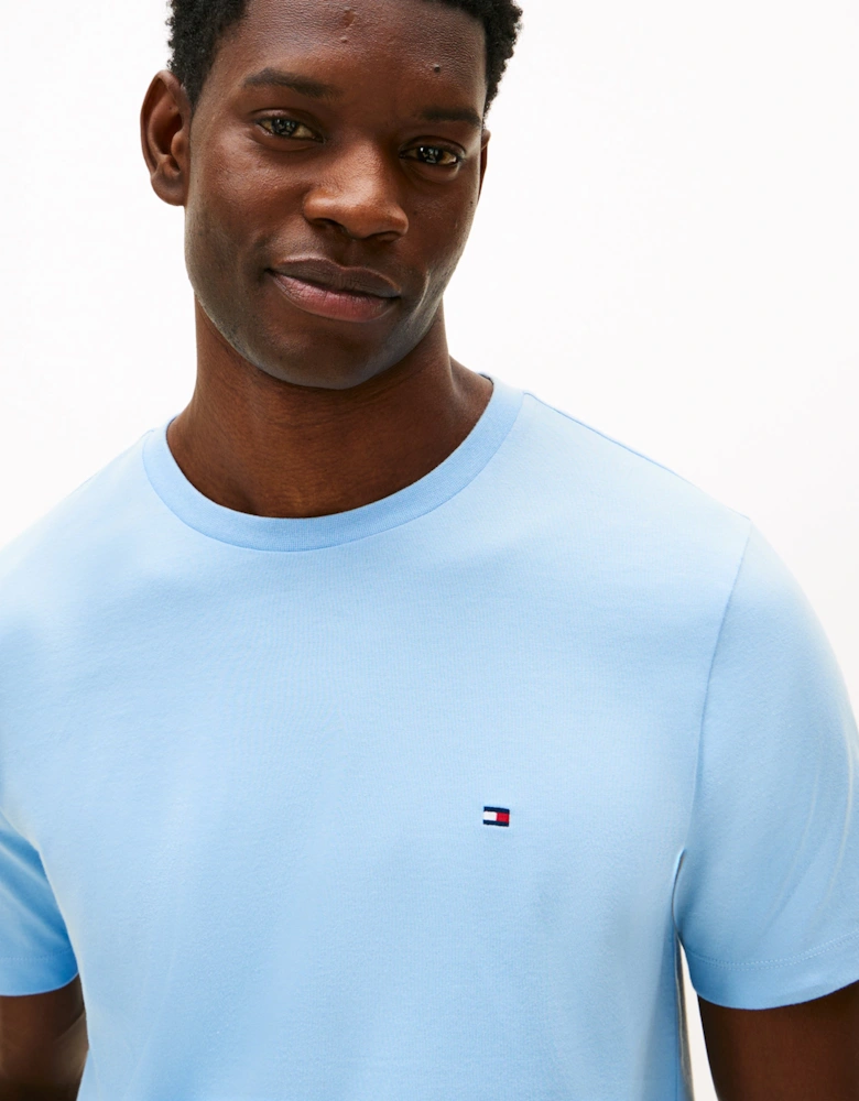 Essential Seasonal Regular Fit Solid Mens T-Shirt - Well Water