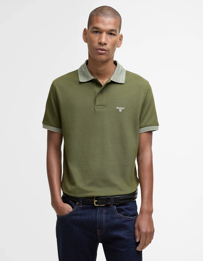 Marlton Mens Tailored Fit Polo Shirt - Winter Moss