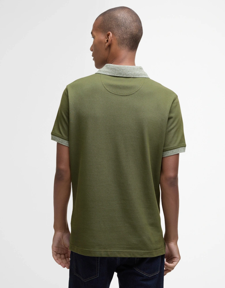 Marlton Mens Tailored Fit Polo Shirt - Winter Moss