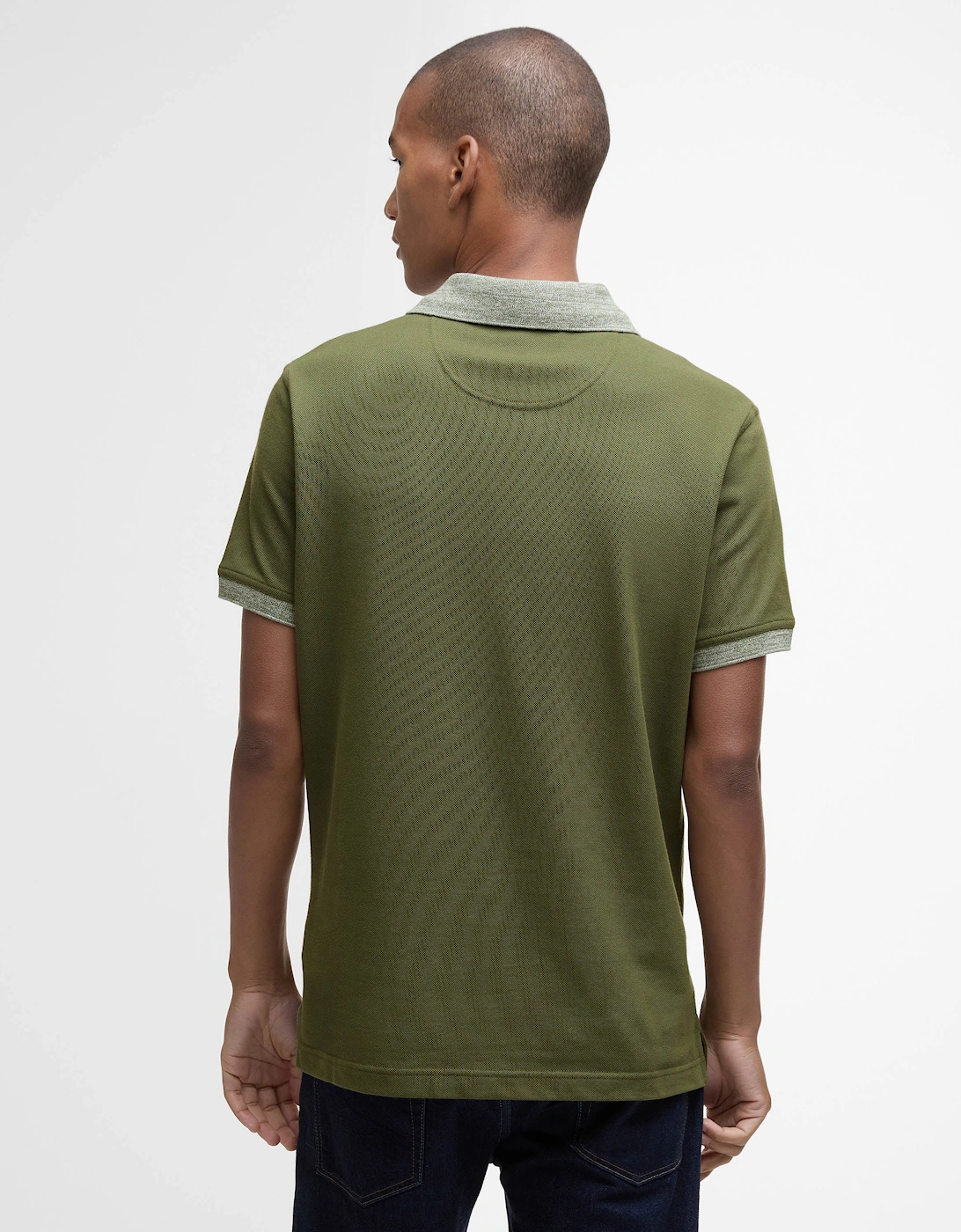 Marlton Mens Tailored Fit Polo Shirt - Winter Moss