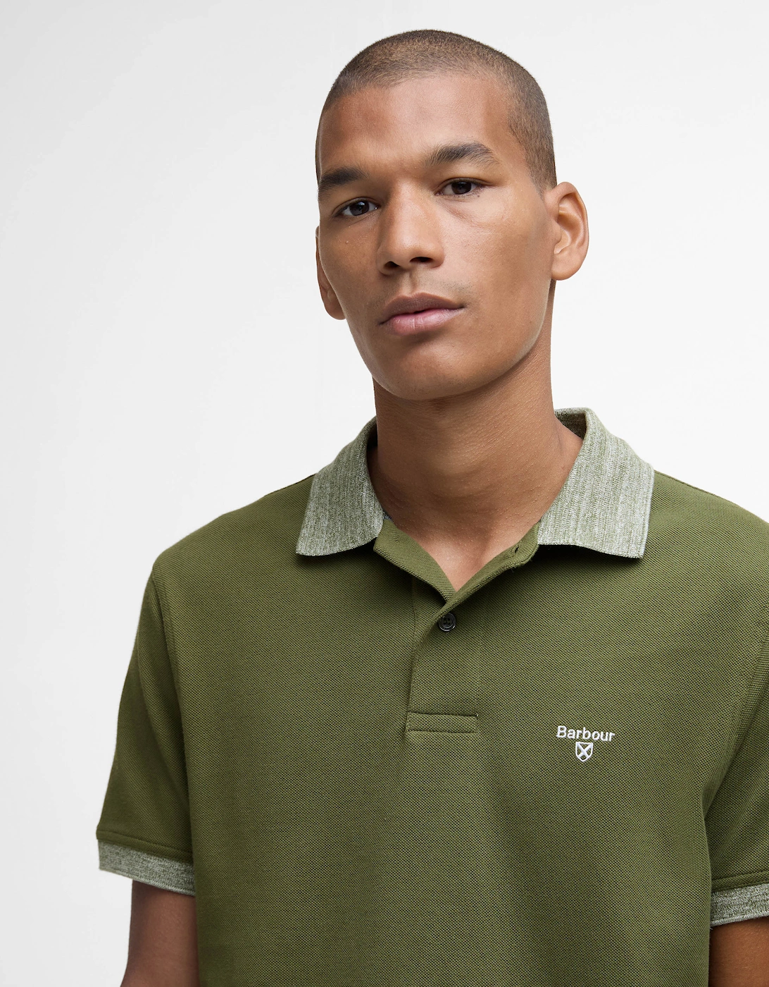 Marlton Mens Tailored Fit Polo Shirt - Winter Moss