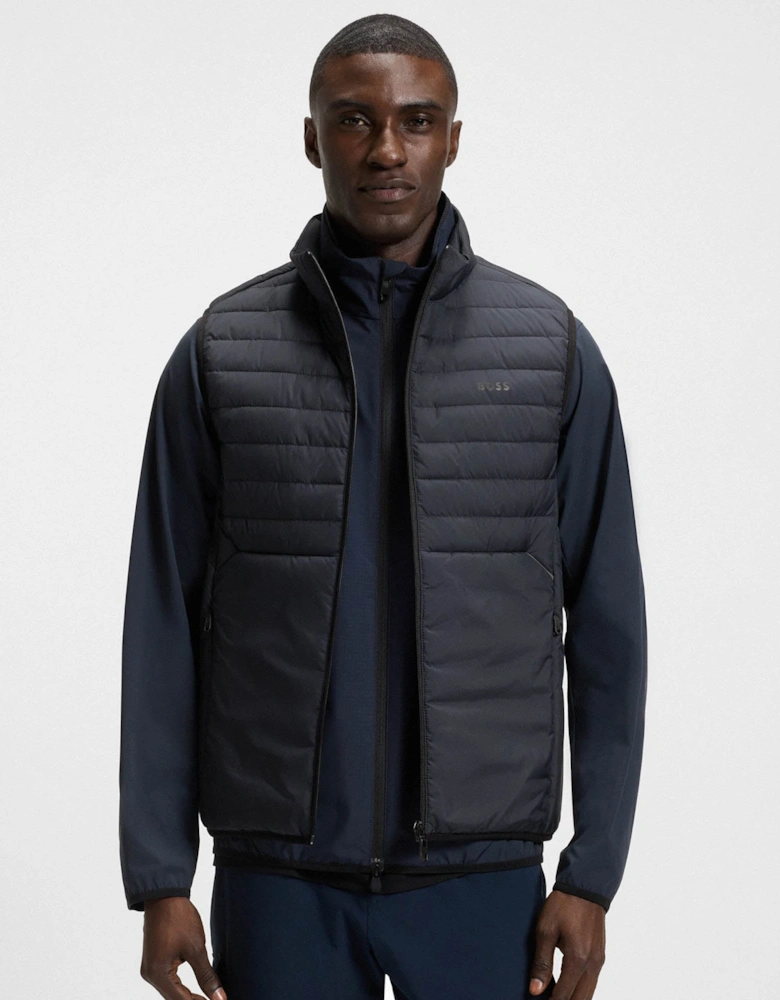 BOSS Green Urbanex Mens Gilet - Dark Blue 402