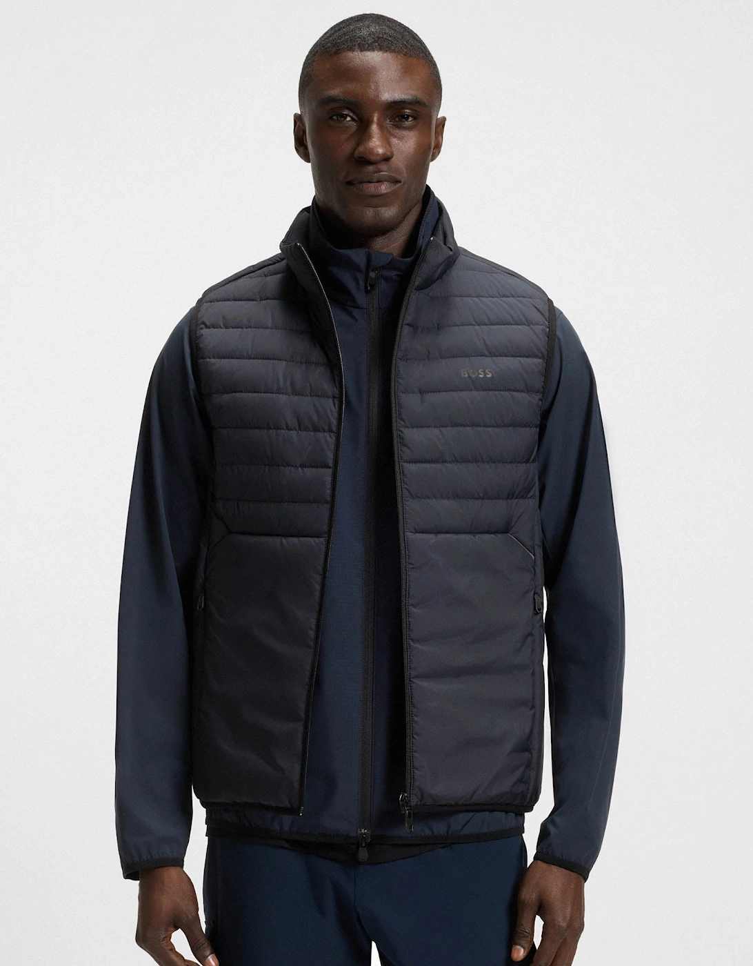 BOSS Green Urbanex Mens Gilet - Dark Blue 402, 6 of 5