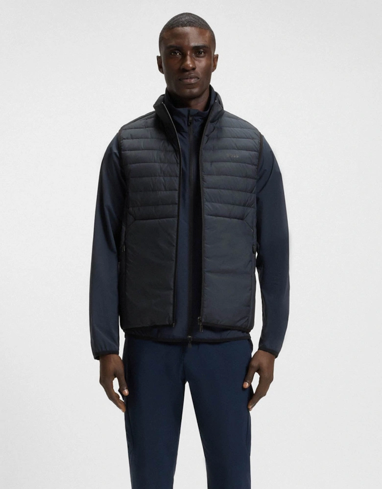 BOSS Green Urbanex Mens Gilet - Dark Blue 402
