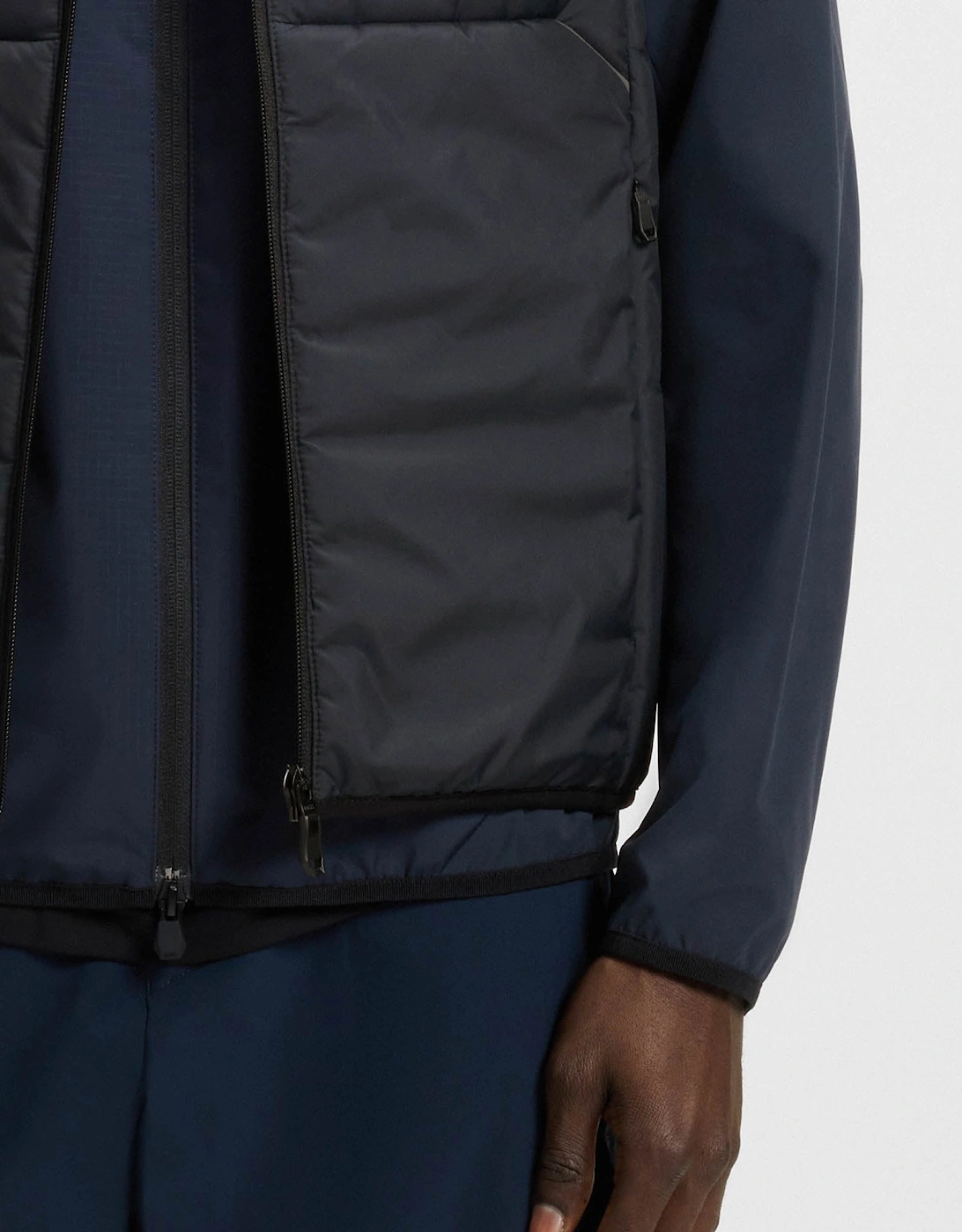 BOSS Green Urbanex Mens Gilet - Dark Blue 402