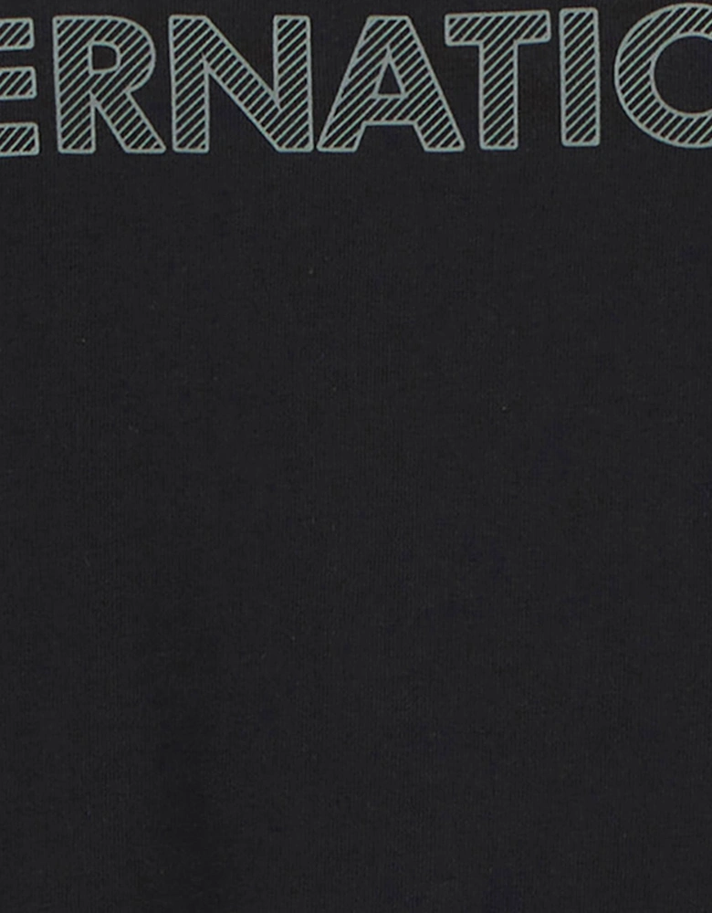 Mens Essential Graphic T-Shirt - Black