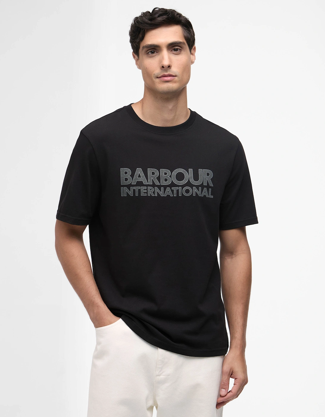 Mens Essential Graphic T-Shirt - Black, 6 of 5