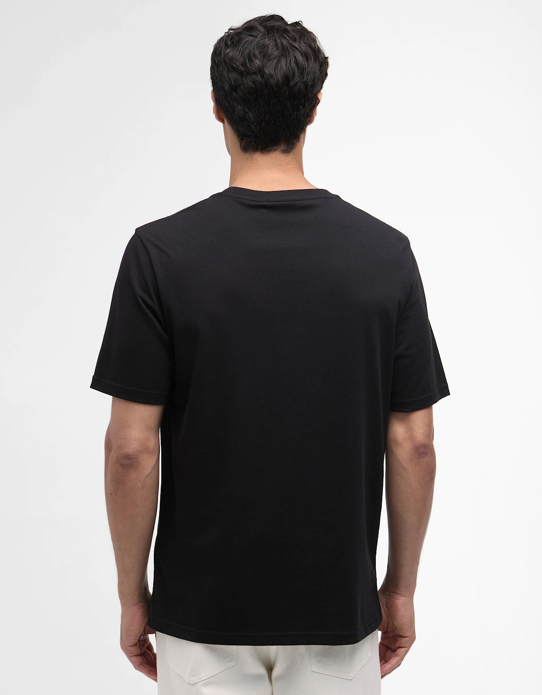 Mens Essential Graphic T-Shirt - Black