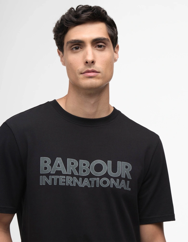 Mens Essential Graphic T-Shirt - Black