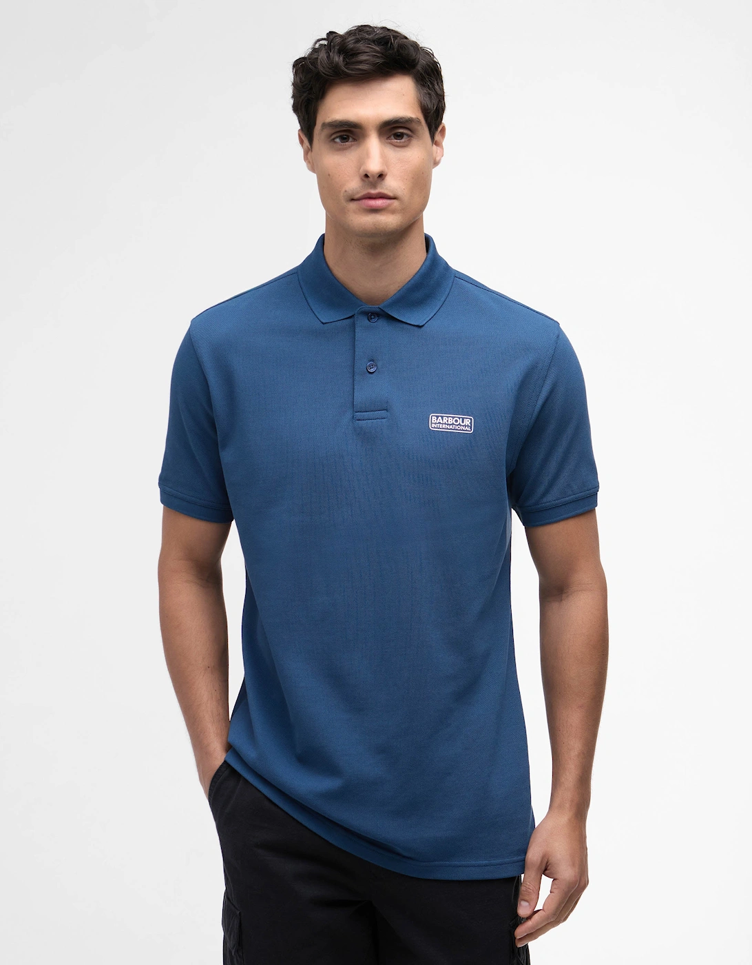 Essential Short Sleeve Mens Polo - Insignia Blue, 6 of 5