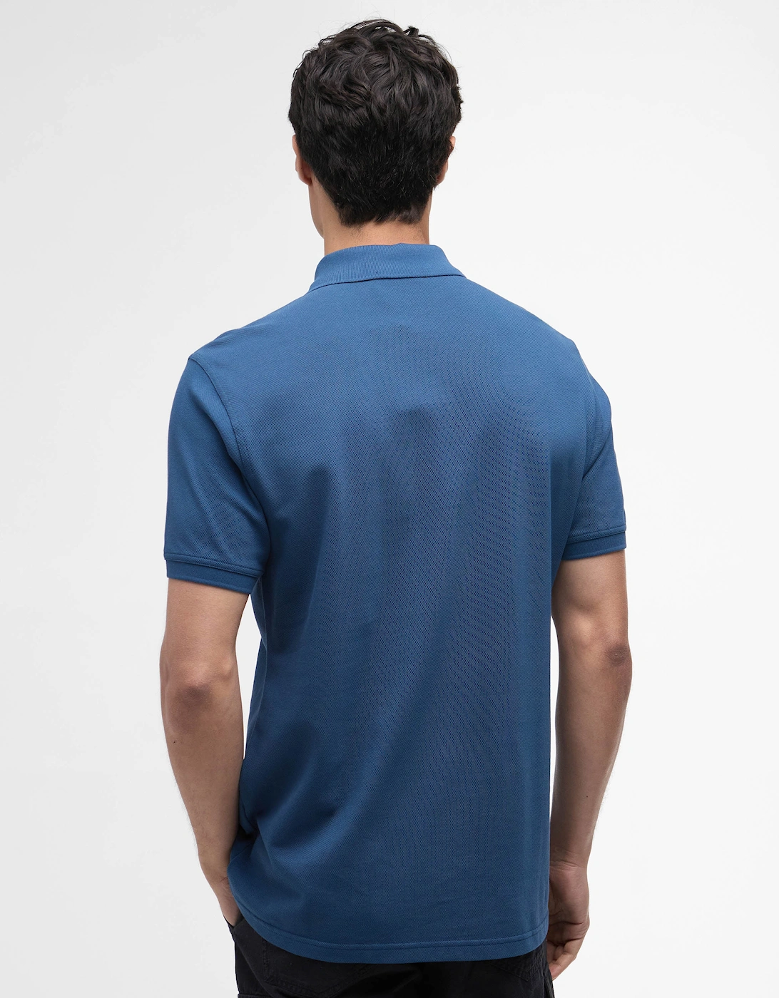 Essential Short Sleeve Mens Polo - Insignia Blue