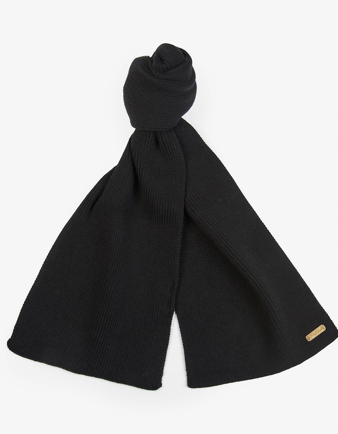 Women's Barbour International Mallory Beanie & Scarf Gift Set - Black - Size: ONE size