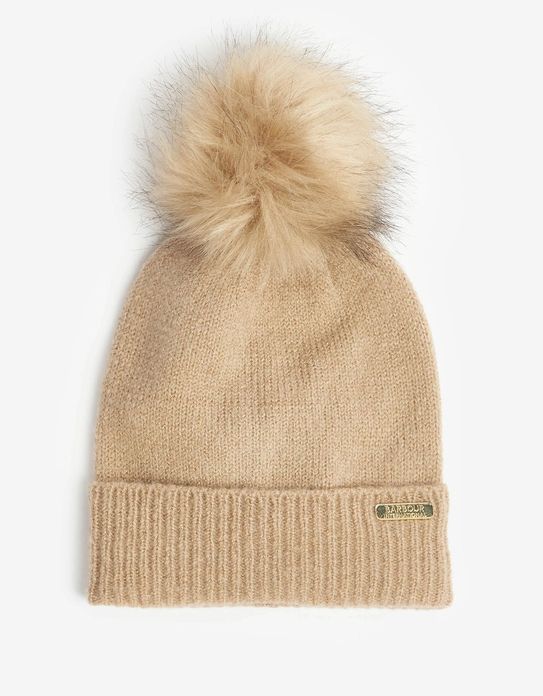 Sparkle Womens Beanie/Scarf - Oat