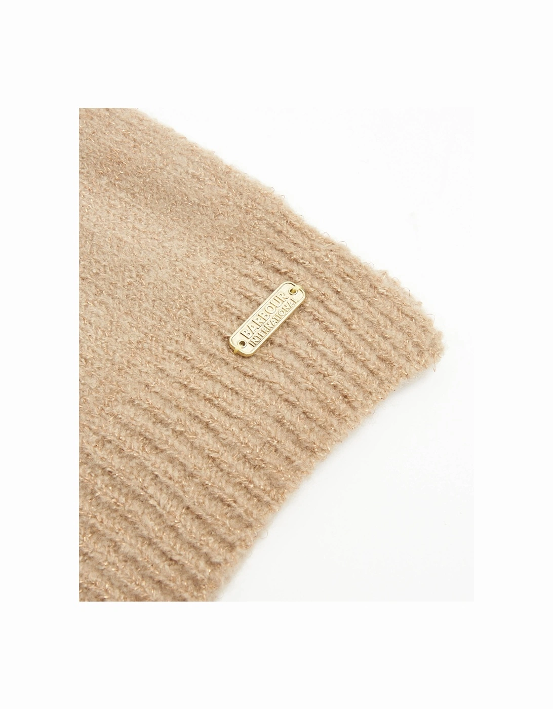 Sparkle Womens Beanie/Scarf - Oat