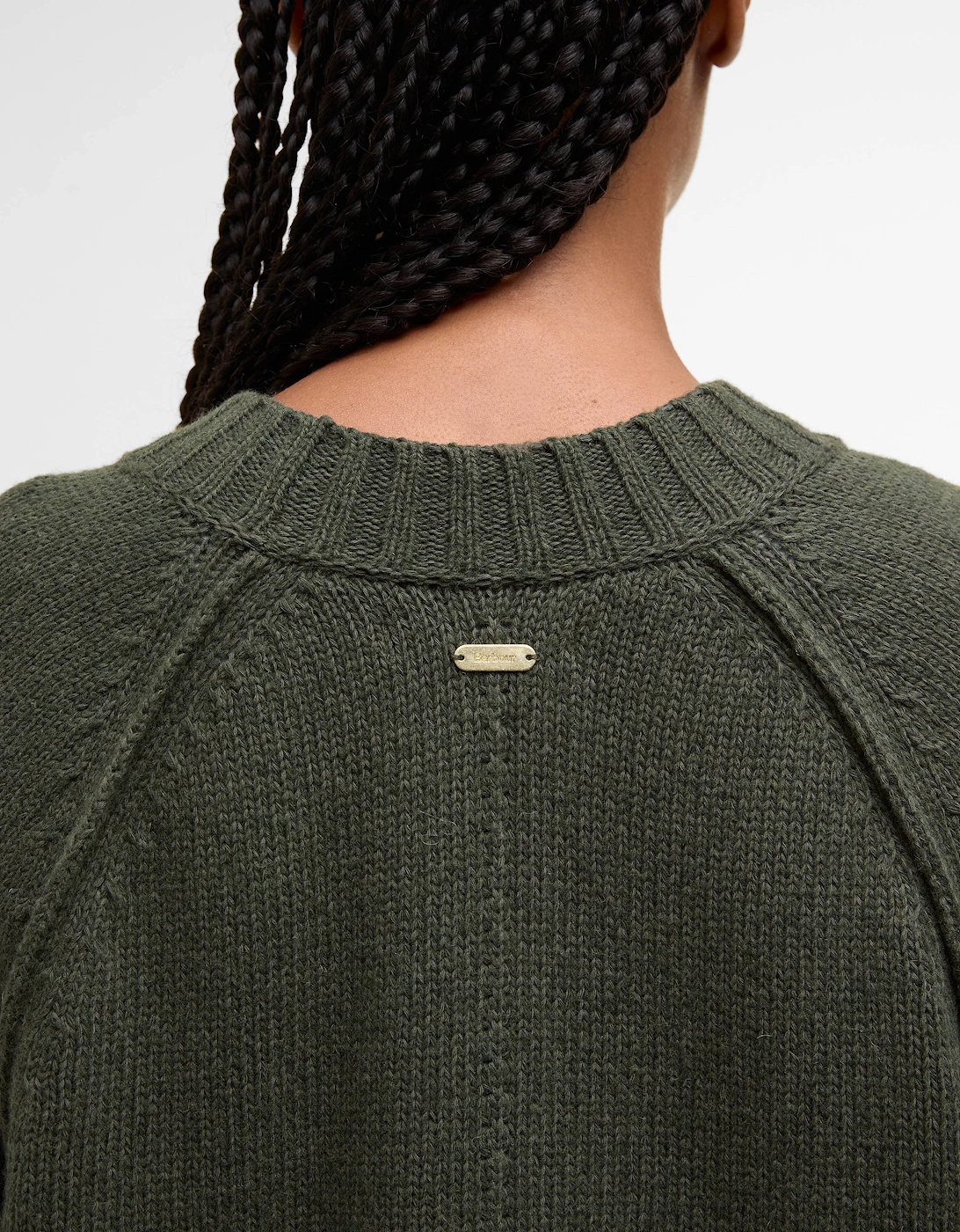 Ashdon Womens Knitted Jumper - Sage