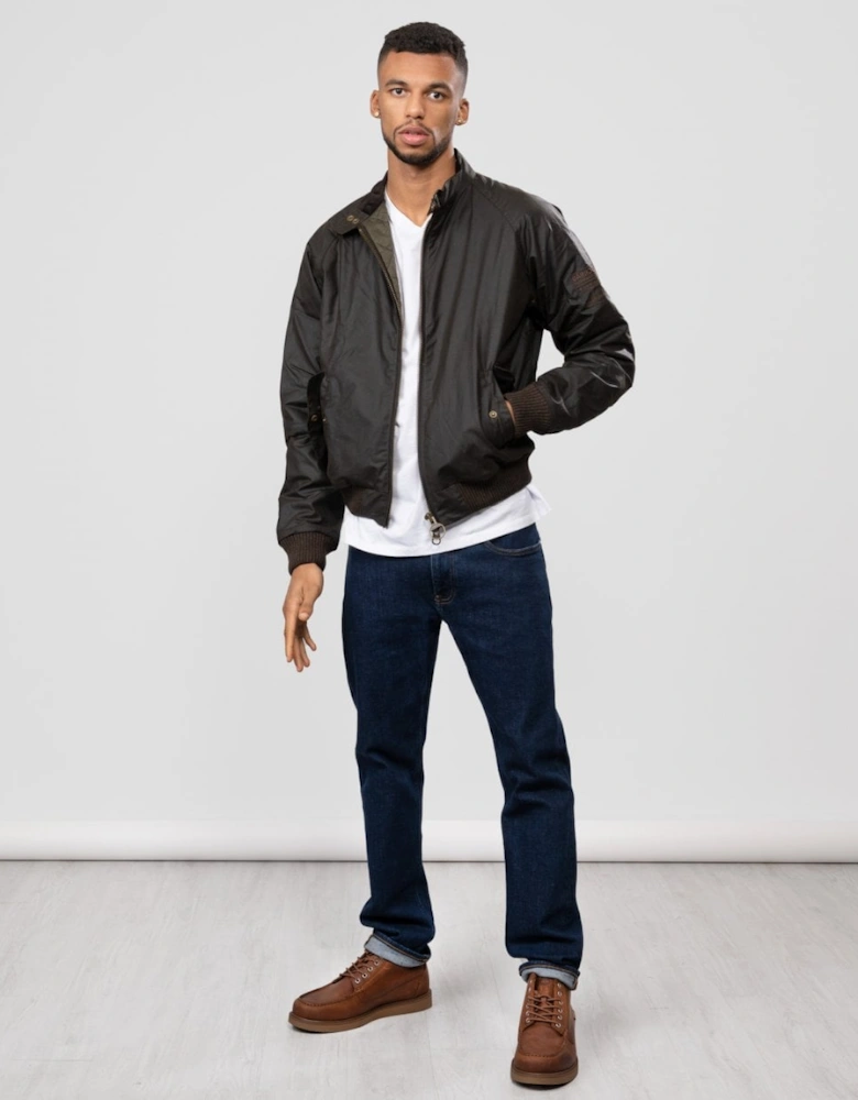 Merchant Mens Wax Jacket - Olive