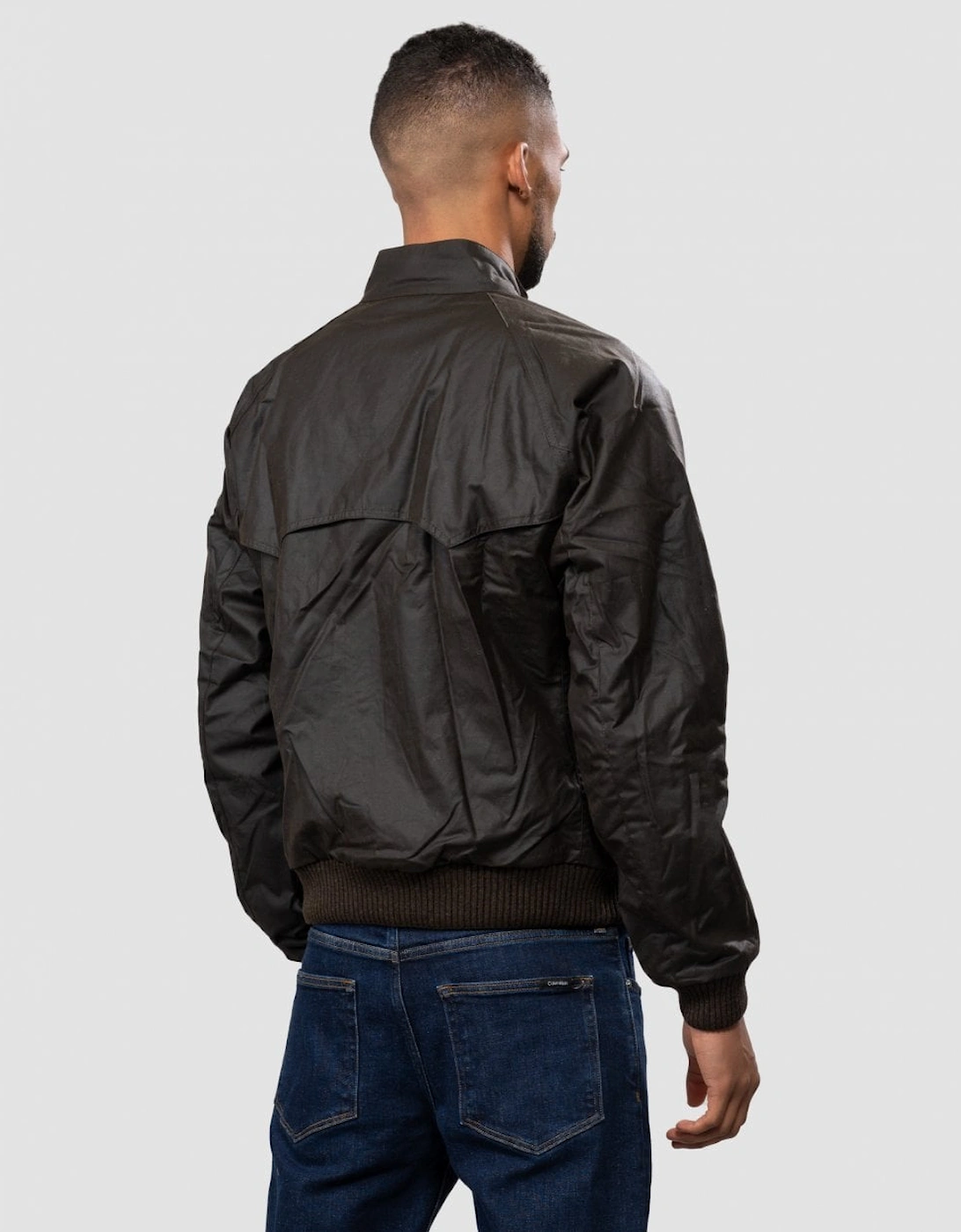 Merchant Mens Wax Jacket - Olive