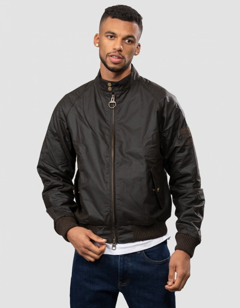 Merchant Mens Wax Jacket - Olive