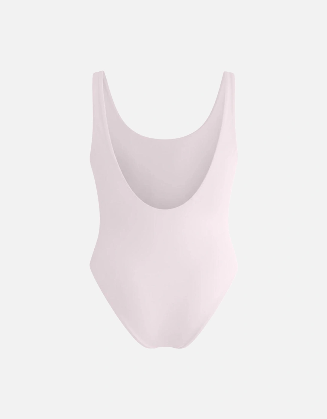 Maya Scoop Back Tropical Swimsuit - Pink