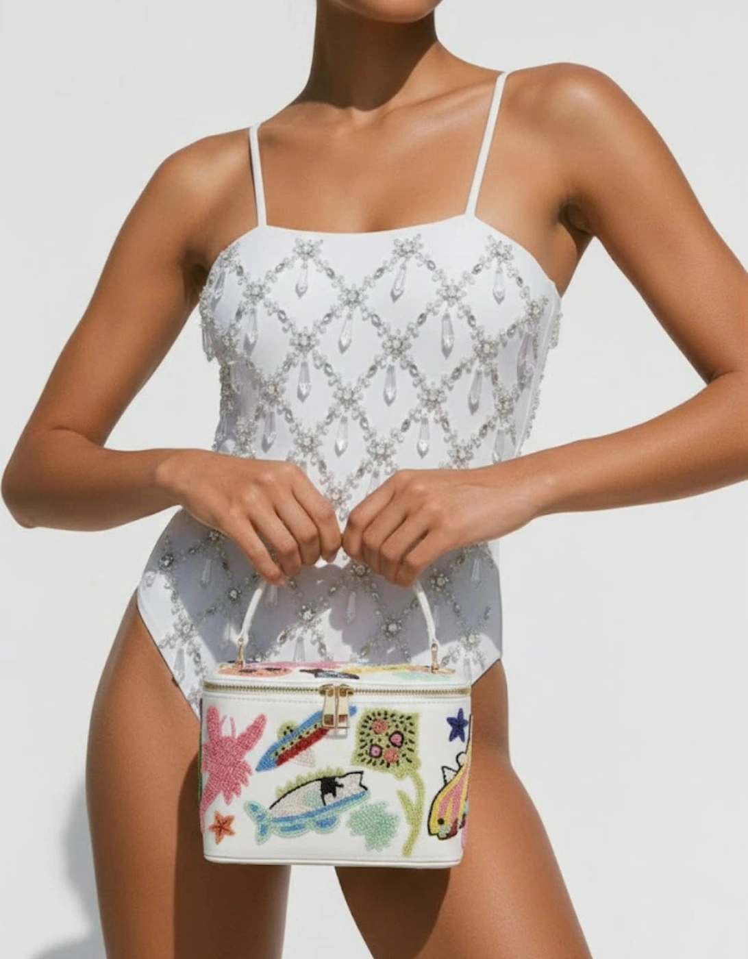 Arizona Vanity Bag White