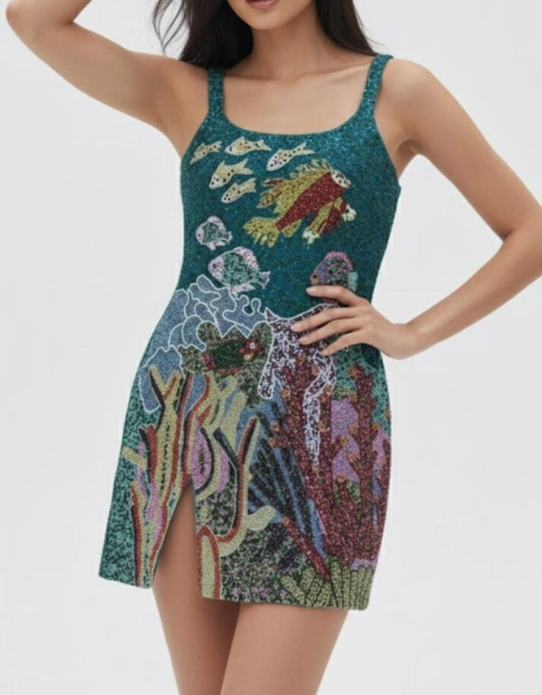 Tosca Blue Mini Dress