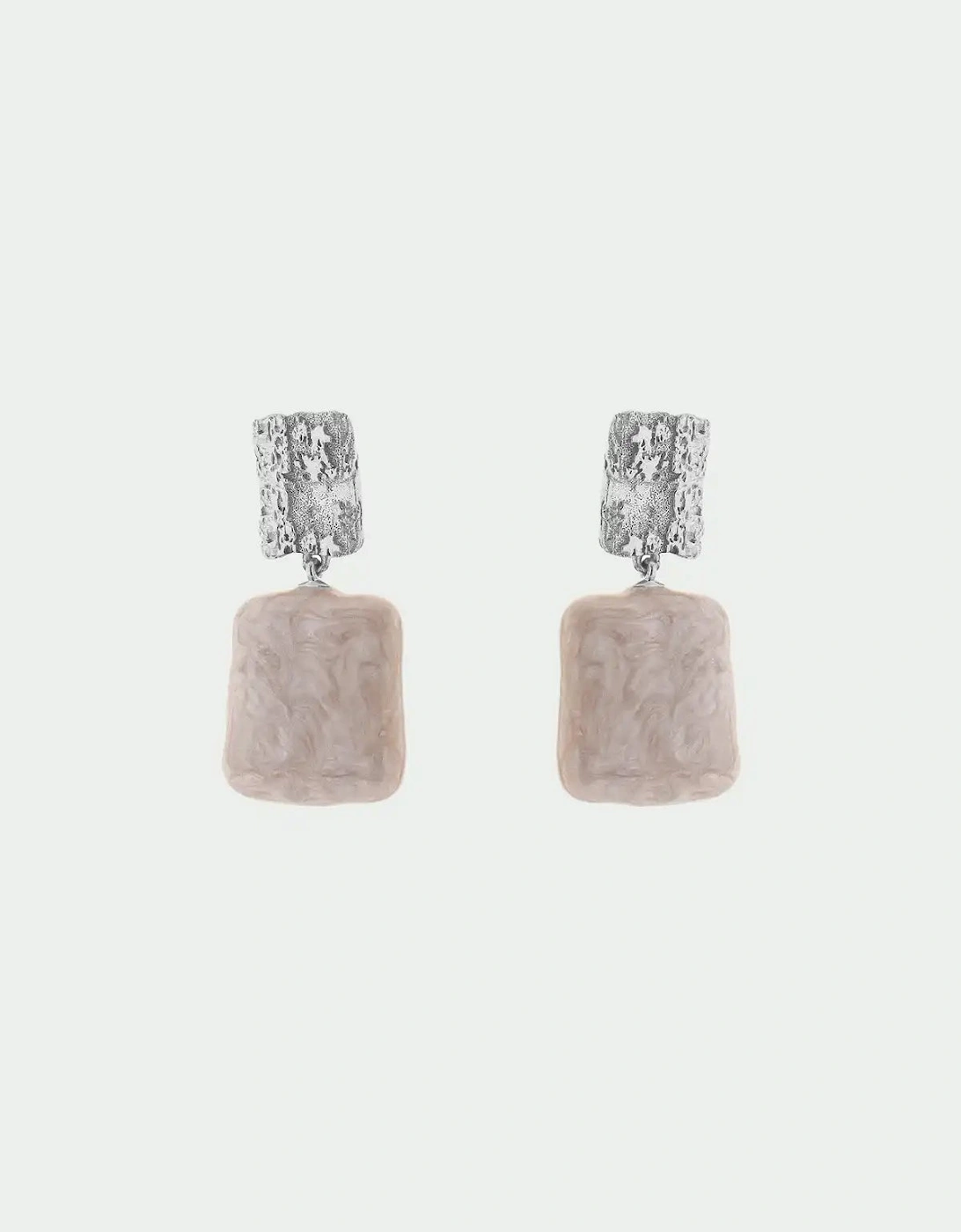 Tutti & Co Women's Silver/Silver Tranquil Earrings