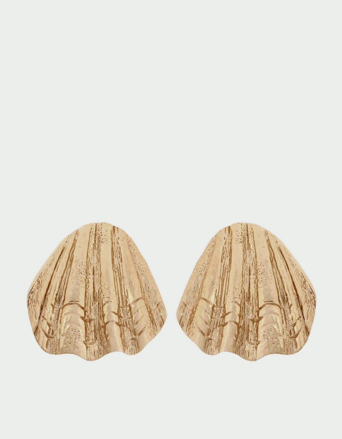 Tutti & Co Women's Tan Sandshell Earrings